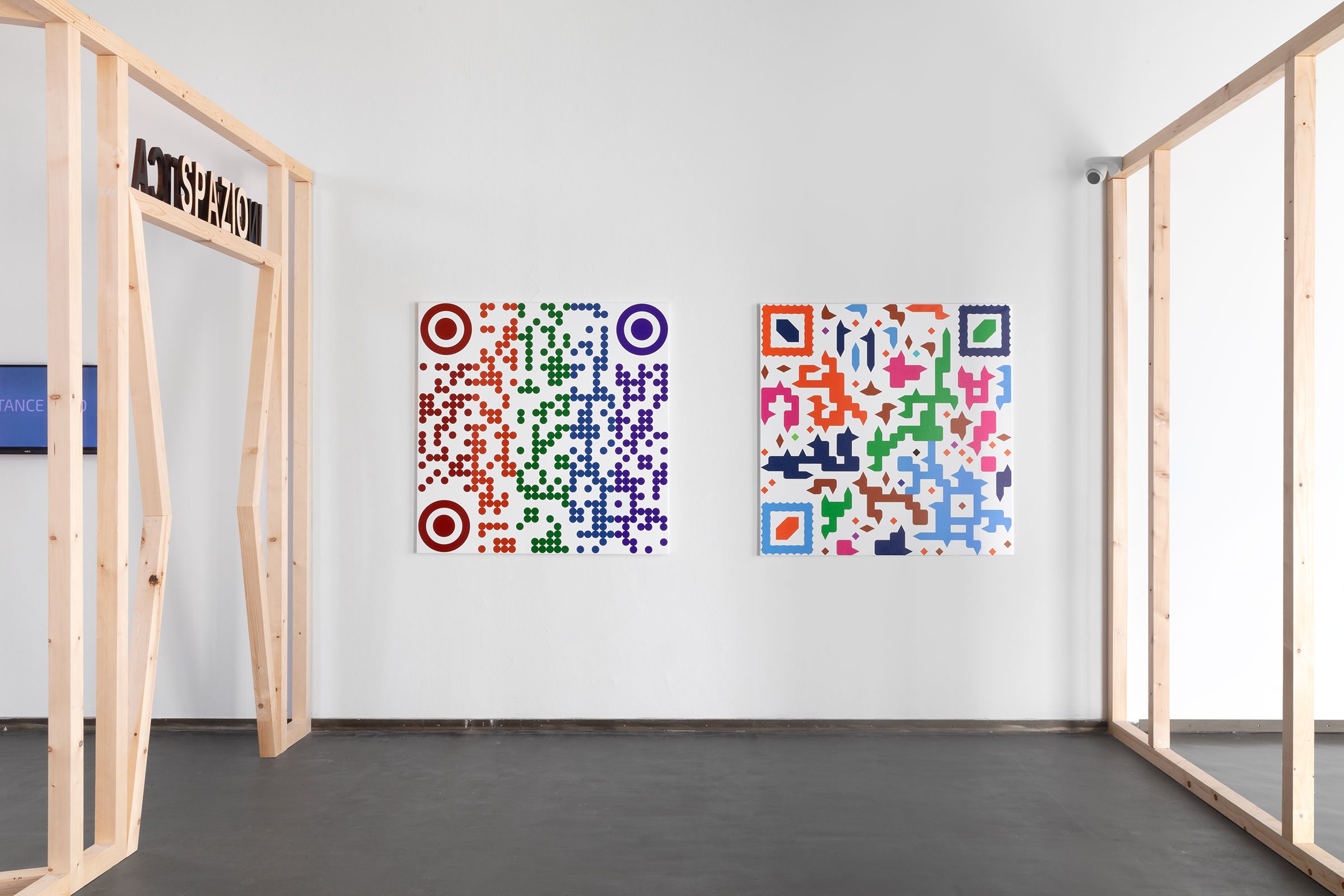 Michelangelo Pistoletto, Molti di uno. QR Code Possession - Generative Artificial Intelligence. Cittadellarte, 2023, Molti di uno. QR Code Possession - Generative Artificial Intelligence. Arte, Religione, Scienza (Art, Religion, Science), 2023